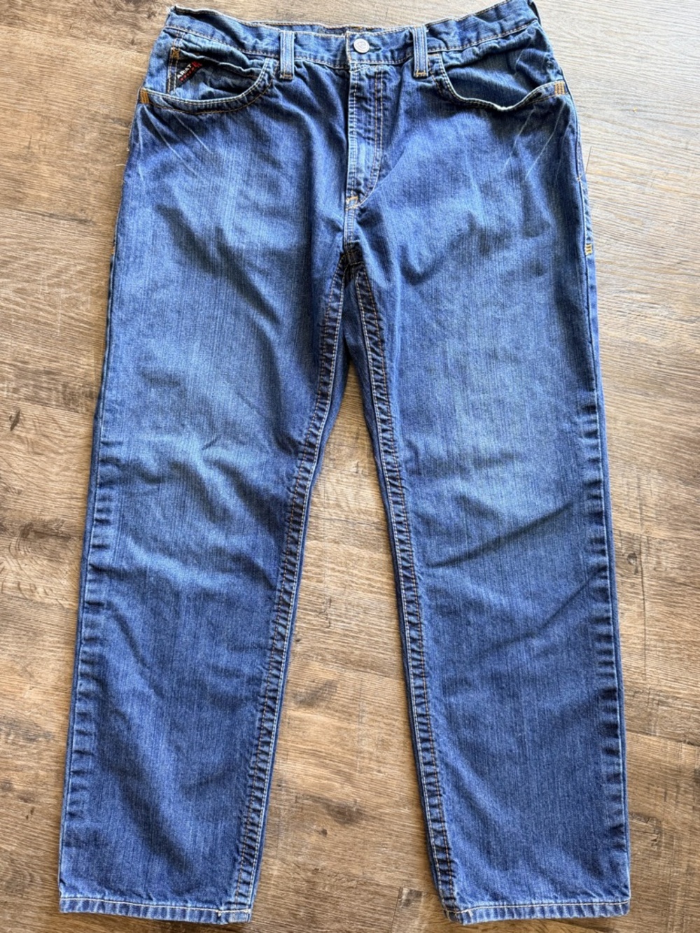 Ariat FR M3 Men’s 36x32 Loose Straight Jeans Flame Resistant Work Denim
